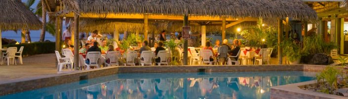 The Edgewater Resort & Spa, Cook Islands - Poolside Dining