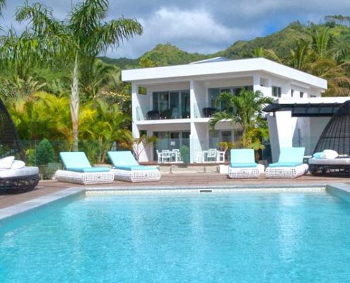 Crystal Blue Lagoon Luxury Villas, Cook Islands - Infinity Pool