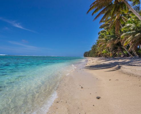 Lagoon Breeze Villas, Cook Islands - Beach
