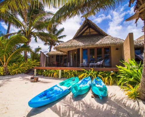 Rumours Luxury Villas & Spa, Cook Islands - Beachfront Villa Exterior
