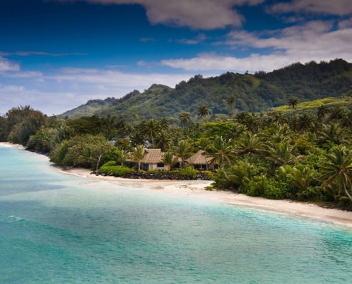 Sea Change Villas, Cook Islands - Aerial View