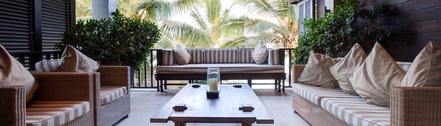 Te Vakaroa Villas, Cook Islands - Outdoor Patio Lounge
