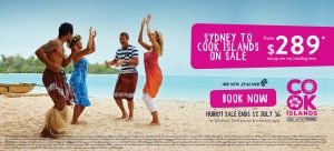 Cook Islands Flight Specials from Sydney