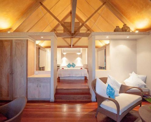 Little Polynesian Resort, Cook Islands - Resort Are Interior